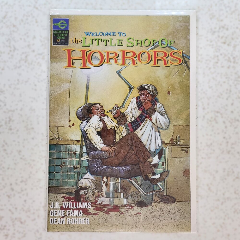 Welcome to the Little Shop of Horrors Comic no 2 of 3